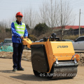 Caminata hidráulica detrás del compactador vibratorio de rodillos compactadores (FYLJ-S600C)